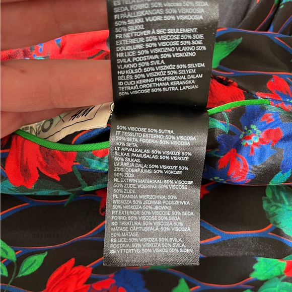 KENZO x H&M Collection Wide-leg Reversible Pants - Picture 9 of 14